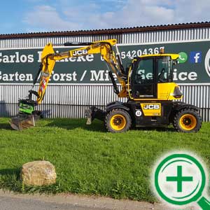 JCB Hydradig 11t Mobilbagger